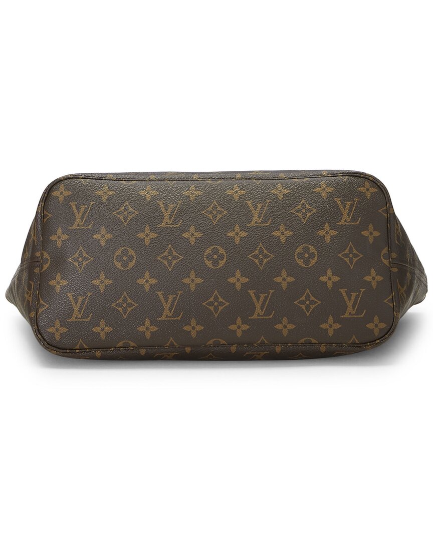 Louis Vuitton Brown Monogram Canvas Neverfull Mm (   )