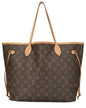 Louis Vuitton Brown Monogram Canvas Neverfull Mm (   )