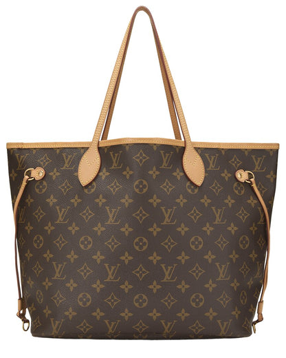 Louis Vuitton Brown Monogram Canvas Neverfull Mm (   )
