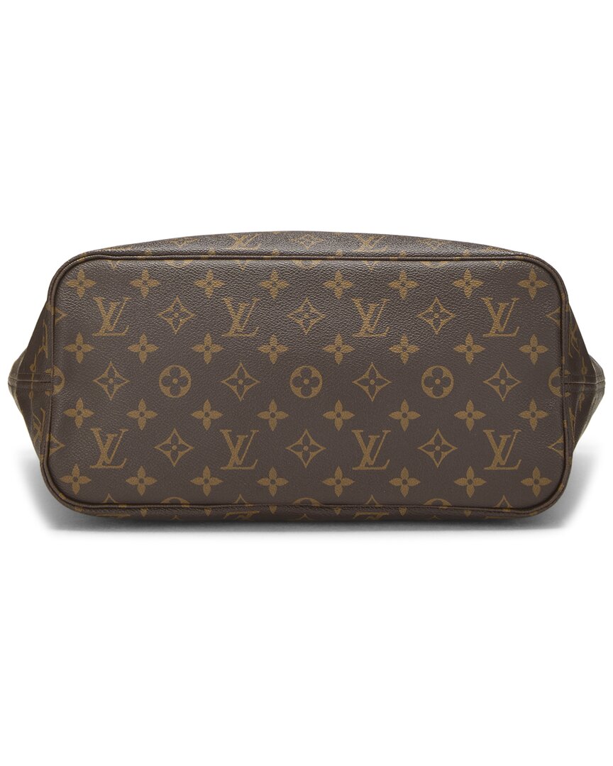 Louis Vuitton Brown Monogram Canvas Neverfull Mm (   )