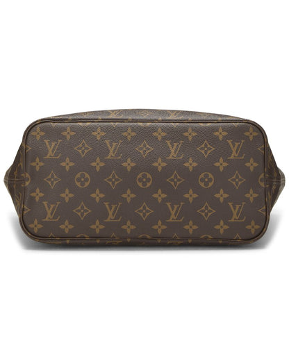 Louis Vuitton Brown Monogram Canvas Neverfull Mm (   )