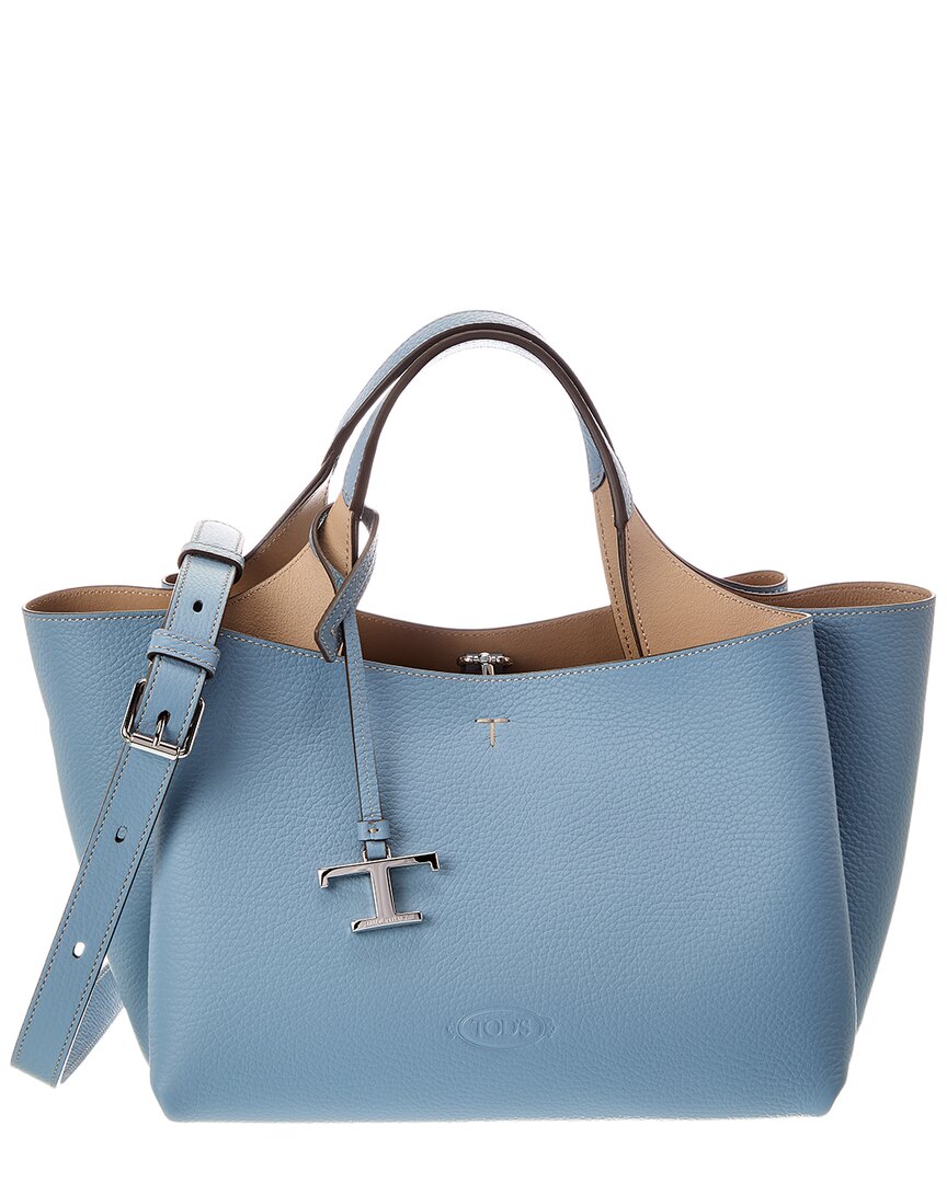 Tod's T Timeless Pendant Mini Leather Tote