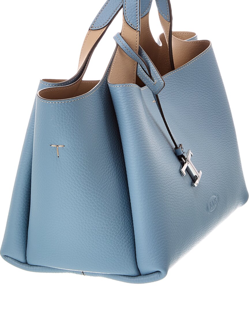Tod's T Timeless Pendant Mini Leather Tote