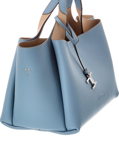 Tod's T Timeless Pendant Mini Leather Tote