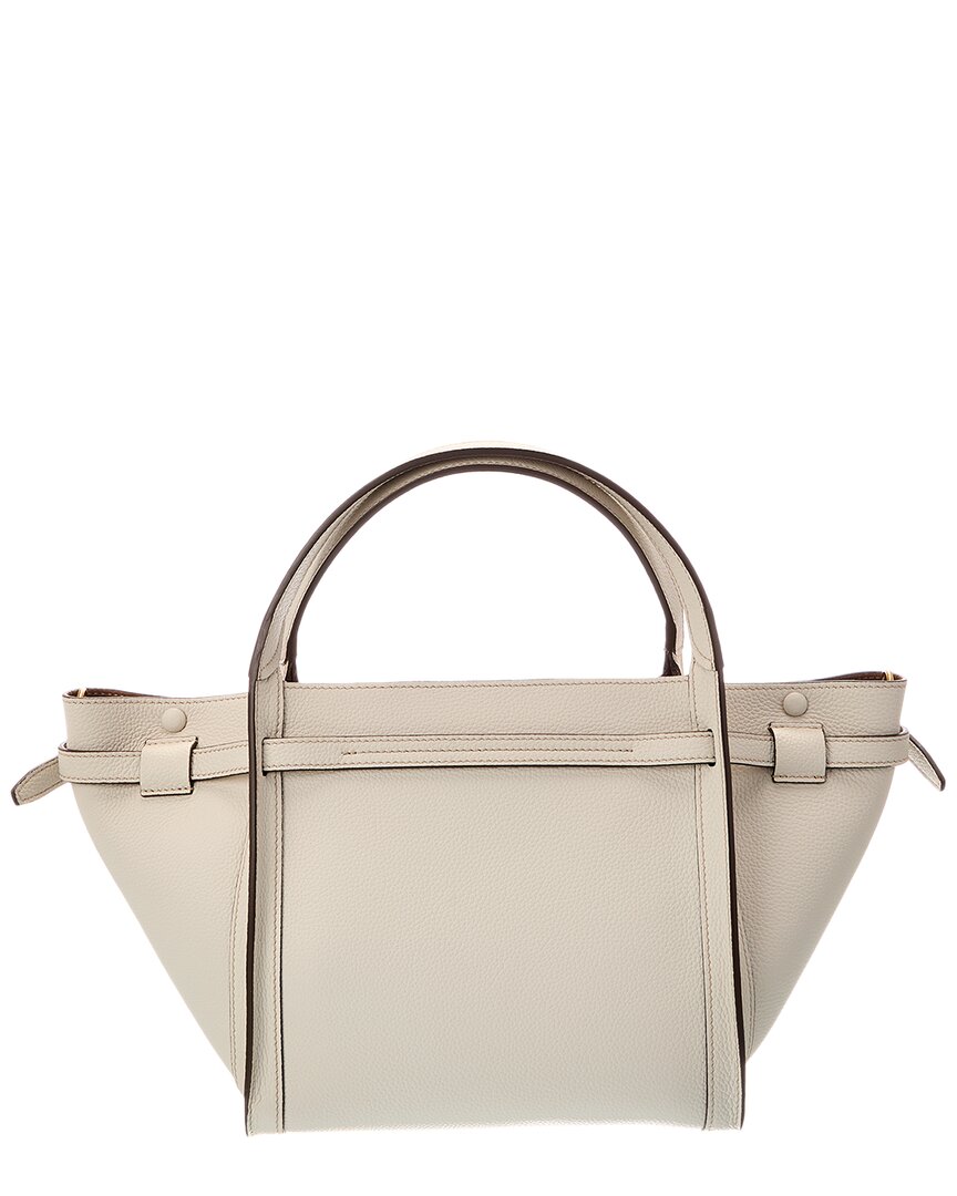 Tod's Logo Small Leather Tote