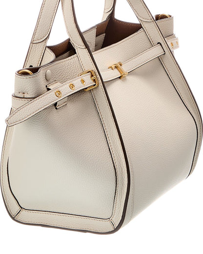 Tod's Logo Small Leather Tote