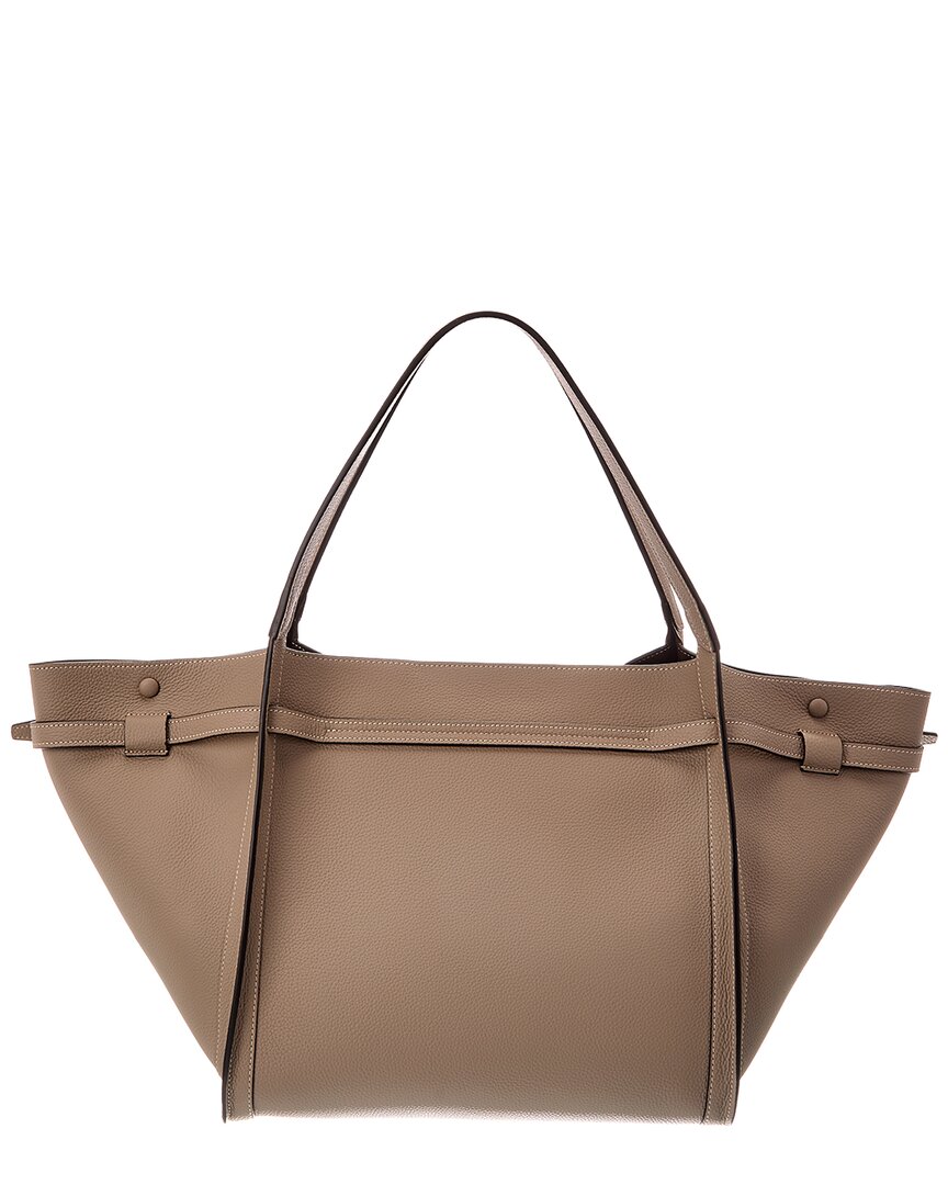 Tod's Logo Medium Leather Tote