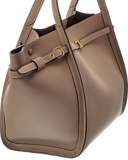 Tod's Logo Medium Leather Tote