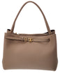 Tod's Logo Small Leather Tote