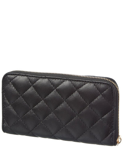 Persaman New York Quincy Quilted Leather Wallet