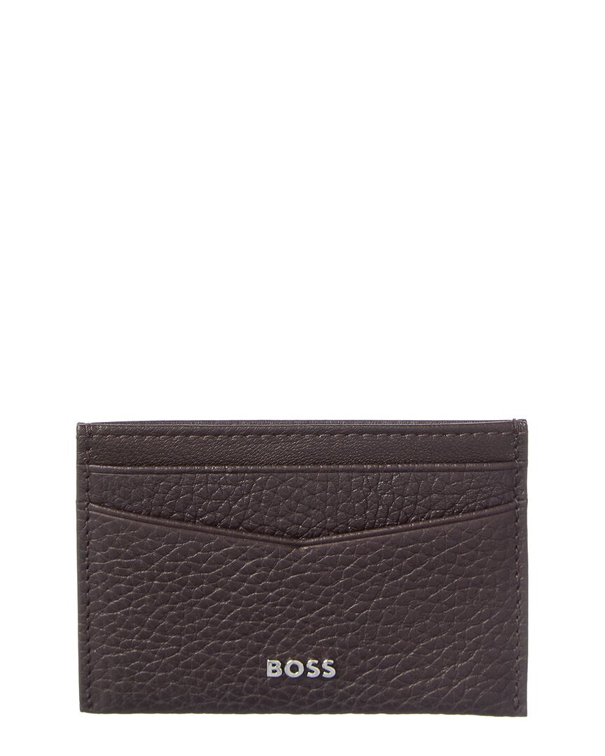 Hugo Boss New Crosstown Leather Card Holder
