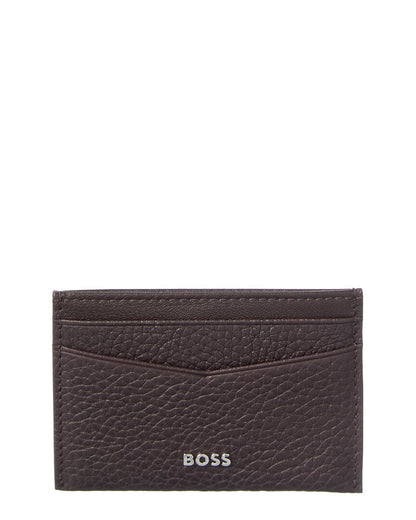 Hugo Boss New Crosstown Leather Card Holder