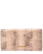Gucci Pink Snakeskin Continental Wallet (   )