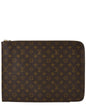 Louis Vuitton Brown Monogram Canvas Poche Documents Gm (   )
