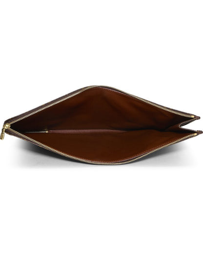 Louis Vuitton Brown Monogram Canvas Poche Documents Gm (   )