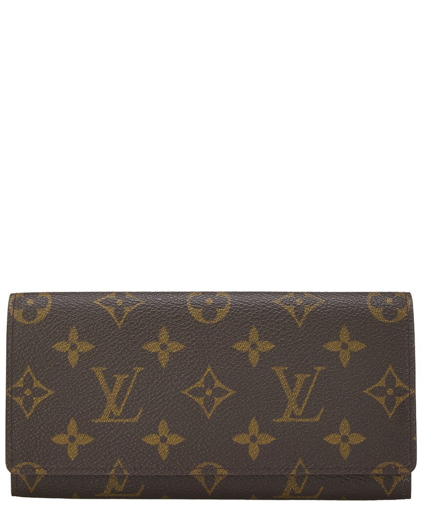 Louis Vuitton Brown Monogram Canvas Porte Yen 3 Cartes Credit (