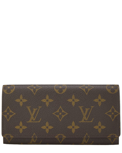 Louis Vuitton Brown Monogram Canvas Porte Yen 3 Cartes Credit (