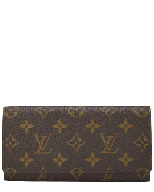 Louis Vuitton Brown Monogram Canvas Porte Yen 3 Cartes Credit (