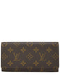 Louis Vuitton Brown Monogram Canvas Porte Yen 3 Cartes Credit (