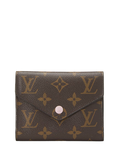 Louis Vuitton Brown Monogram Canvas Victorine Wallet (   )