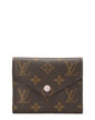 Louis Vuitton Brown Monogram Canvas Victorine Wallet (   )