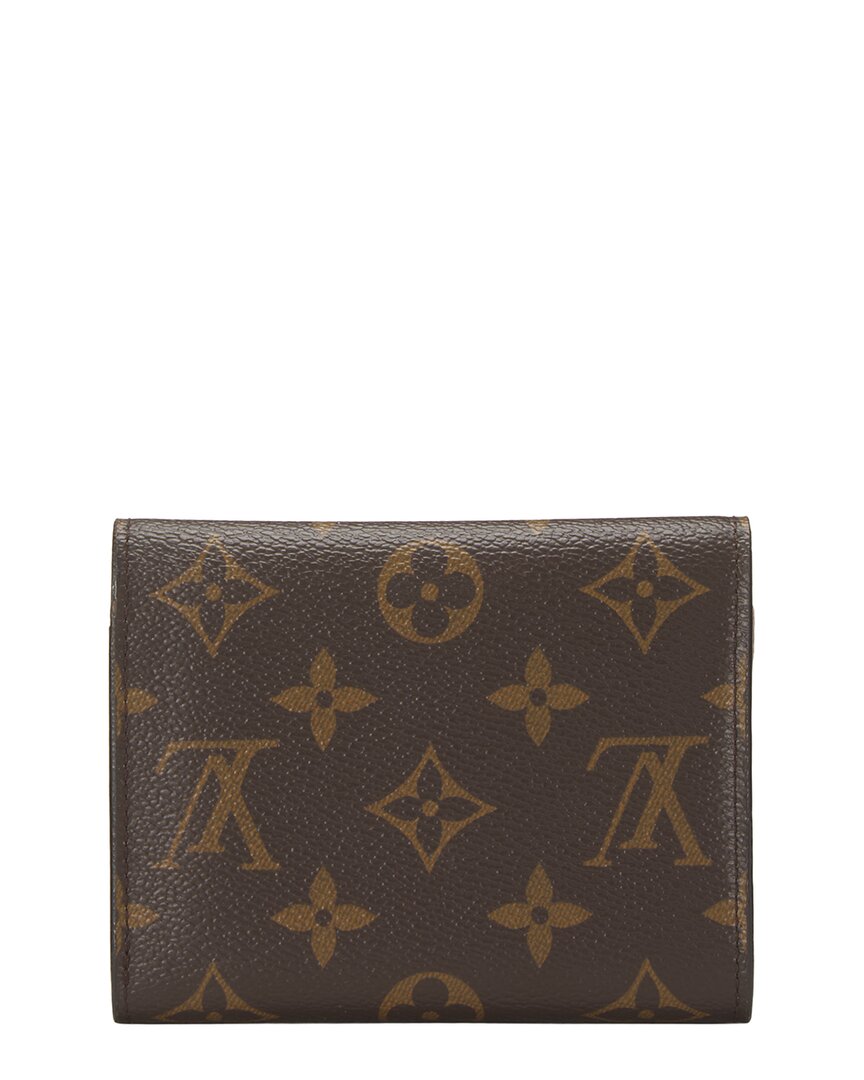 Louis Vuitton Brown Monogram Canvas Victorine Wallet (   )