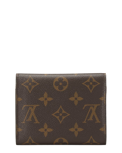 Louis Vuitton Brown Monogram Canvas Victorine Wallet (   )