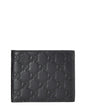 Gucci Black Guccissima Leather Guccissima Bi-Fold Wallet (   )