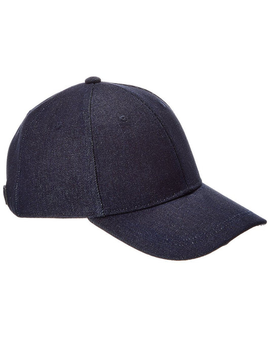 Bruno Magli Denim Baseball Cap