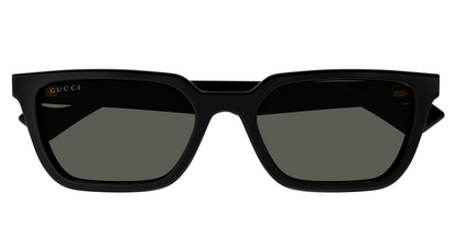 Gucci GG1539S-001 Black square Mens Sunglasses