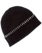 Bruno Magli Whipstitch Cuffed Cashmere Hat