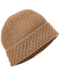 Bruno Magli Diamond Cuff Rib Cashmere Beanie