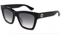Gucci GG1714S-001 Black square Ladies Sunglasses