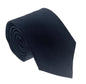 Emporio Armani Navy Blue Solid 100% Silk Mens Tie