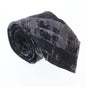 Emporio Armani Black Graphic 100% Silk Mens Tie