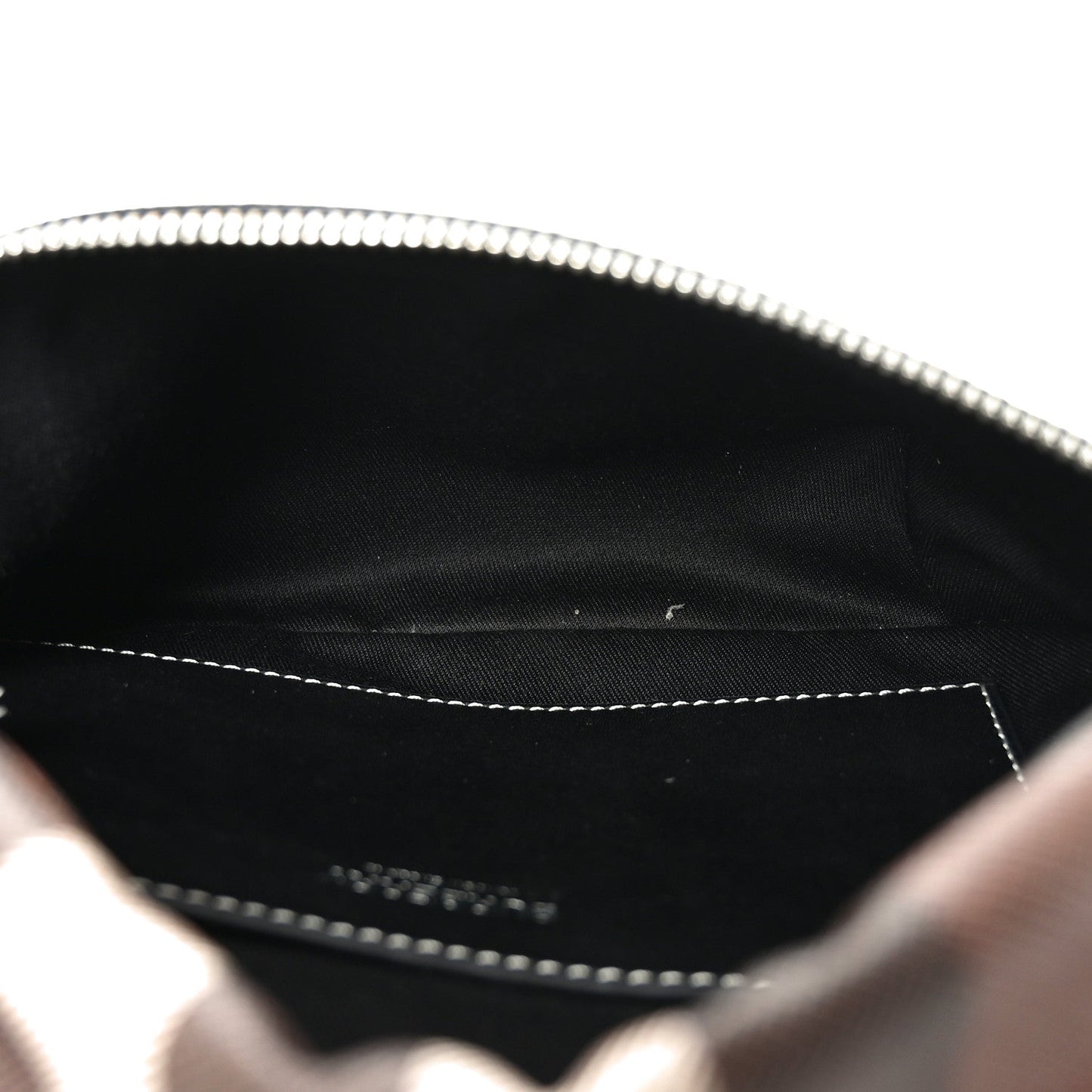 E-canvas Check Bum Bag Dark Birch Brown