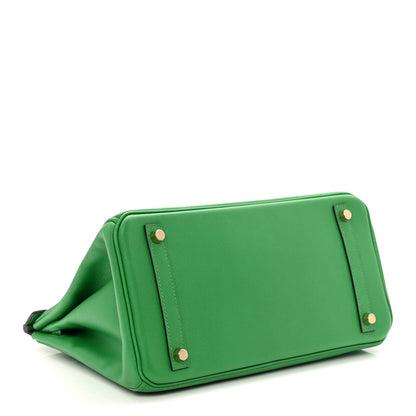 Epsom Birkin 30 Bambou