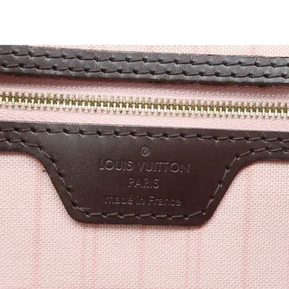 LOUIS VUITTON  Neverfull MM Damier Ebene Shoulder Bag Rose ballerine