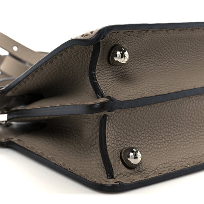 Cuoio Romano Selleria Mini Peekaboo I SEE U Iconic Satchel Fettuccia