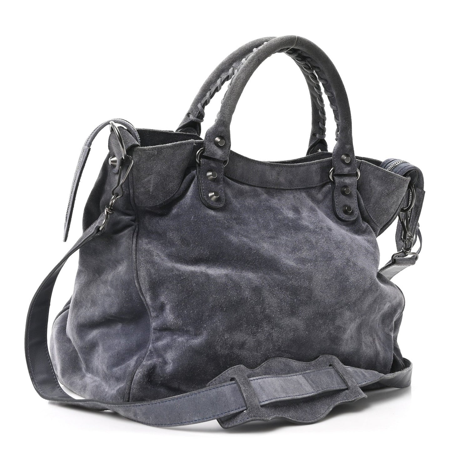 Baby Daim Suede Classic Hardware Velo Grey