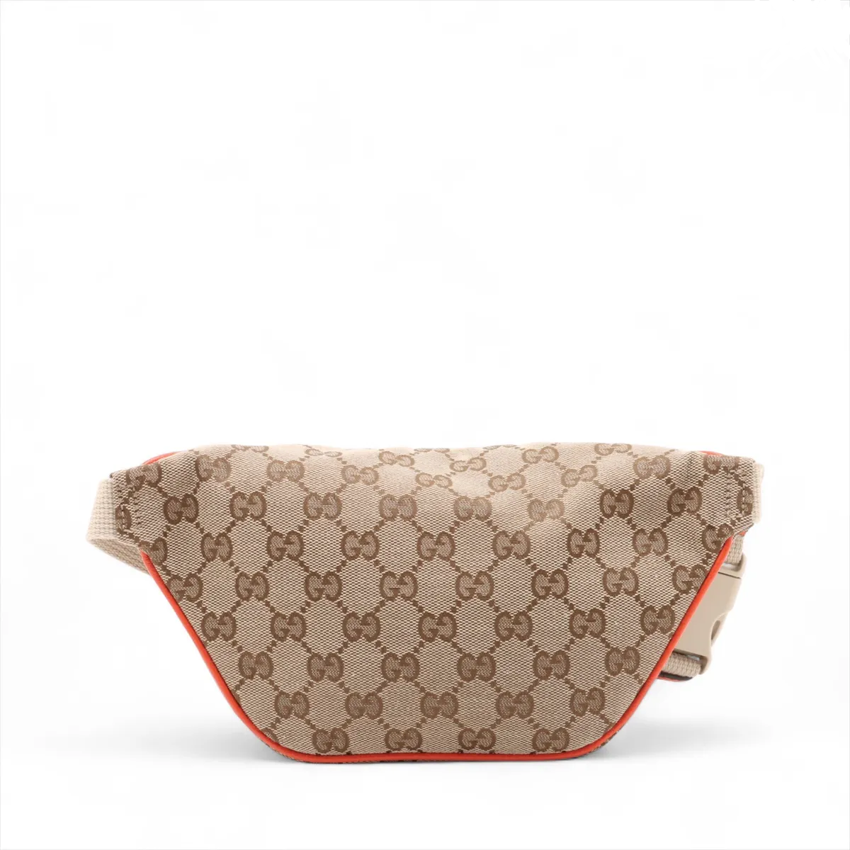 Gucci Ophidia Zip Belt Bag Gg Velvet Beige Canvas Clutche & Pouche Bag (   )