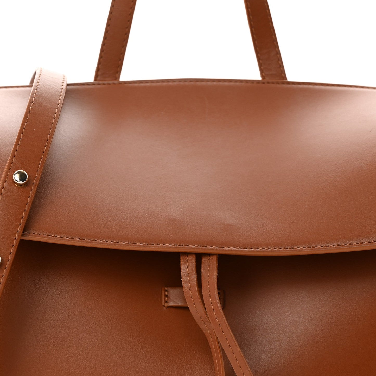 Calfskin Soft Lady Bag Biscotti