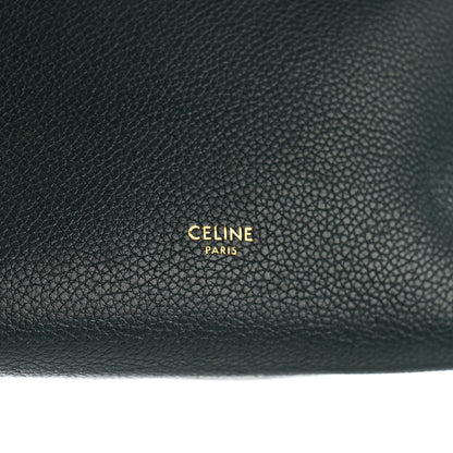 Soft Grained Calfskin Small Sangle Bucket Bag Amazone