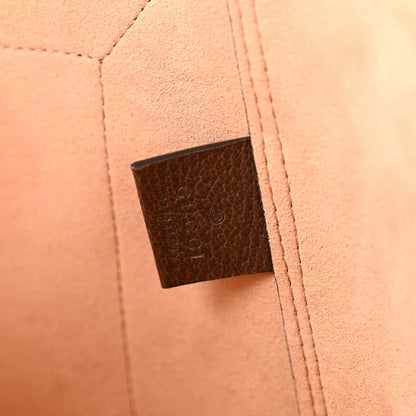GG Supreme Monogram Web Ophidia Tote Brown