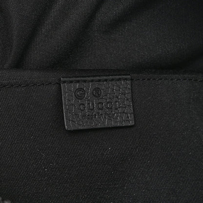 Nylon Monogram Fanny Pack Belt Bag Black
