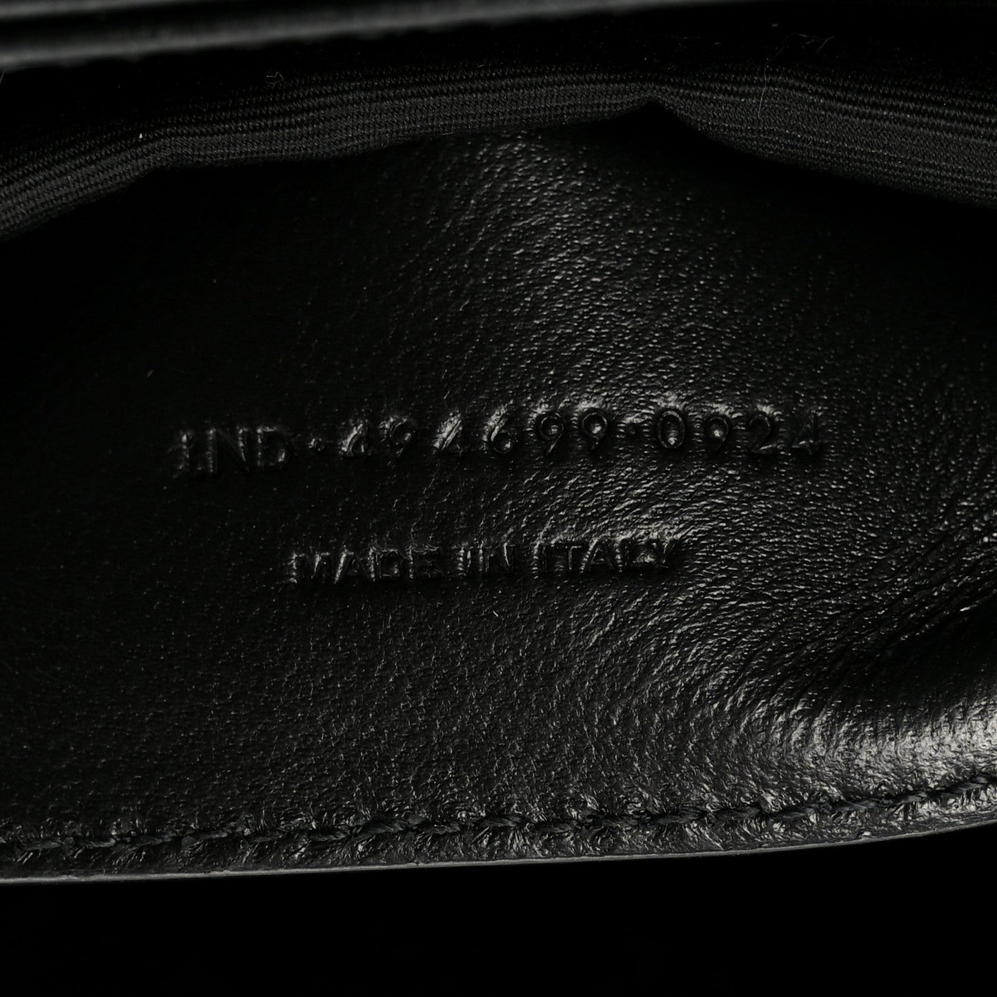 Calfskin Y Quilted Monogram Small Loulou Chain Satchel Black