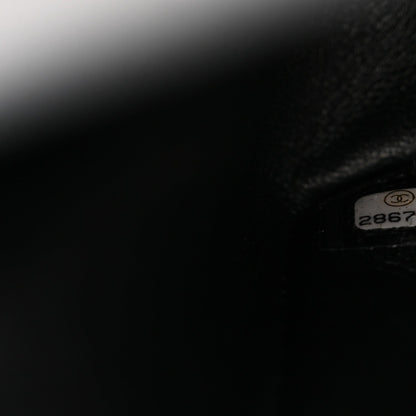 Aged Calfskin Quilted 2.55 Reissue 225 Flap So Black