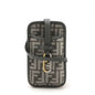 Fendi Zucca Viscose Leather Phone Pouch Shoulder Bag