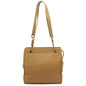 Chanel Caviar Skin Coco Mark Triple Coco 2way Shoulder Bag