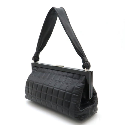 Chanel Choco Bar Lambskin 2way Shoulder Bag